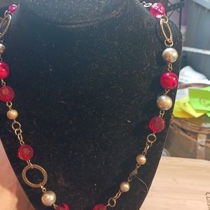 Vintage beaded necklace